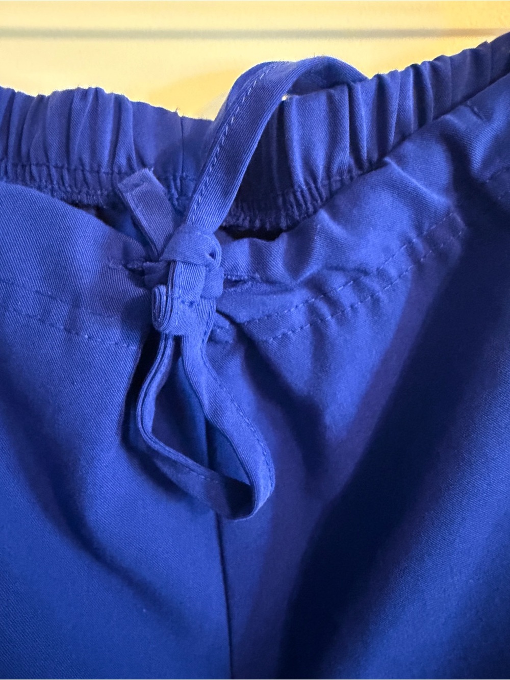 Jockey Navy Blue Women's Scrub-Style Pajama Top and Pants - Picture 9 of 11